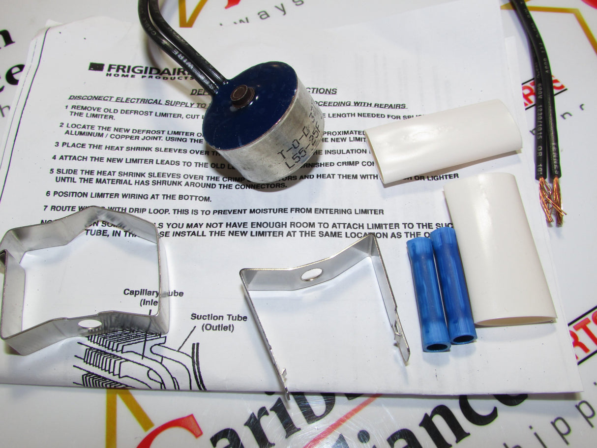 Frigidaire 5303917954 4 Defrost Thermostat for Refrigerator