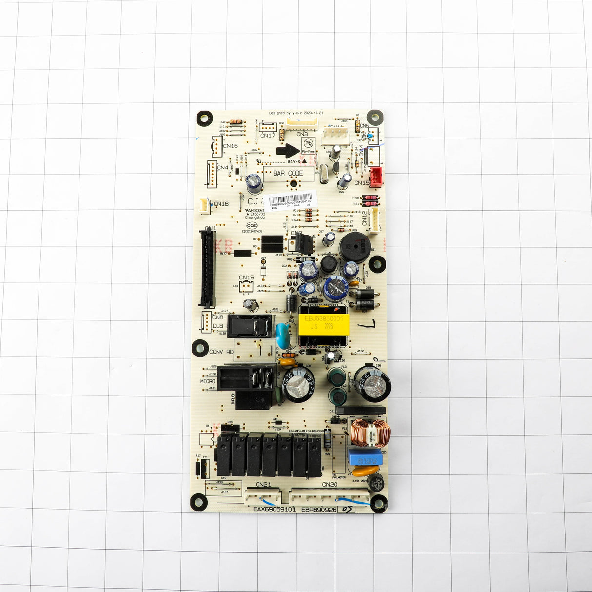 GE WB27X35567 Genuine OEM Main Pcb Asm