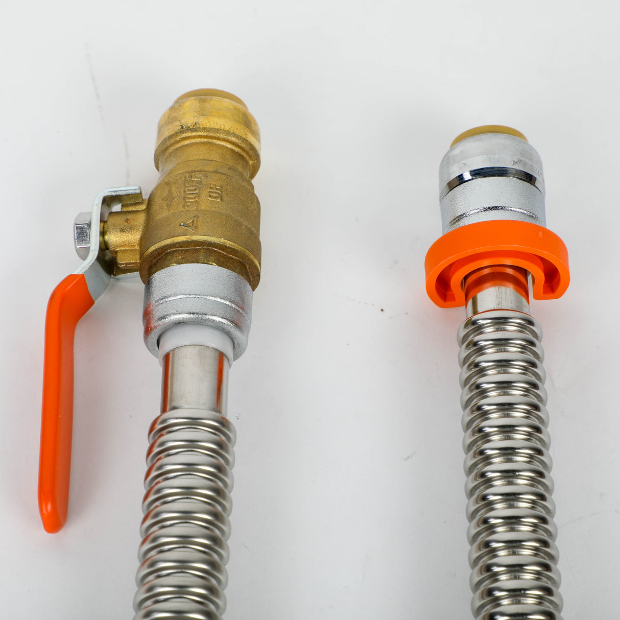GE PM77X002 Genuine OEM 18 Wh Corrugated Quick Connector Kit 0.75⇝ Fip