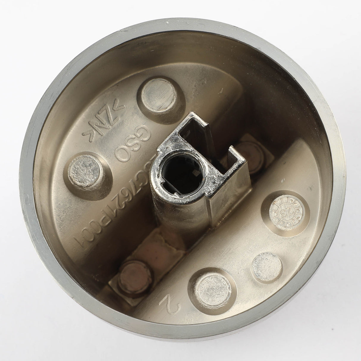 GE WB03X31662 Genuine OEM Brushed Stainless Steel Griddle Knob