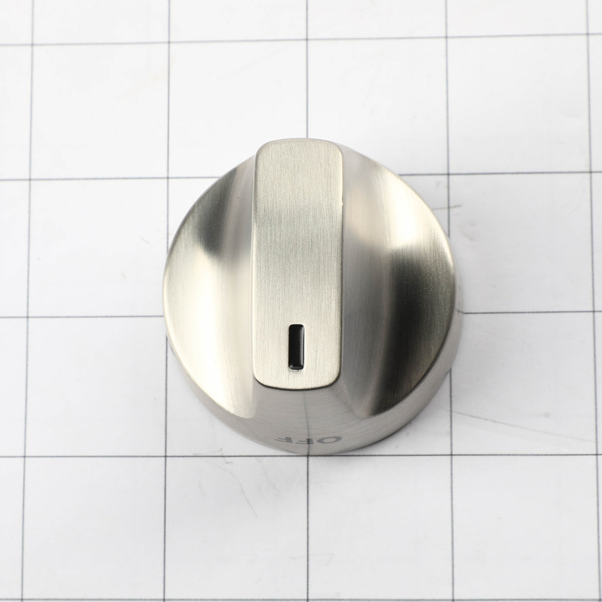 GE WB03X31662 Genuine OEM Brushed Stainless Steel Griddle Knob