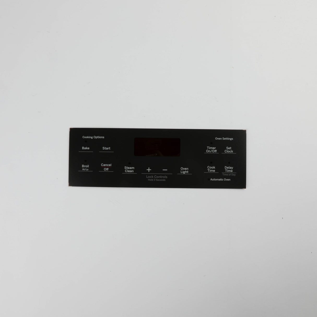 GE WB07X25217 Genuine OEM Range Control Panel - Black