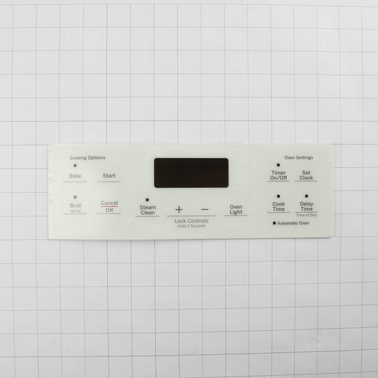 GE WB07X26703 Genuine OEM Overlay T09