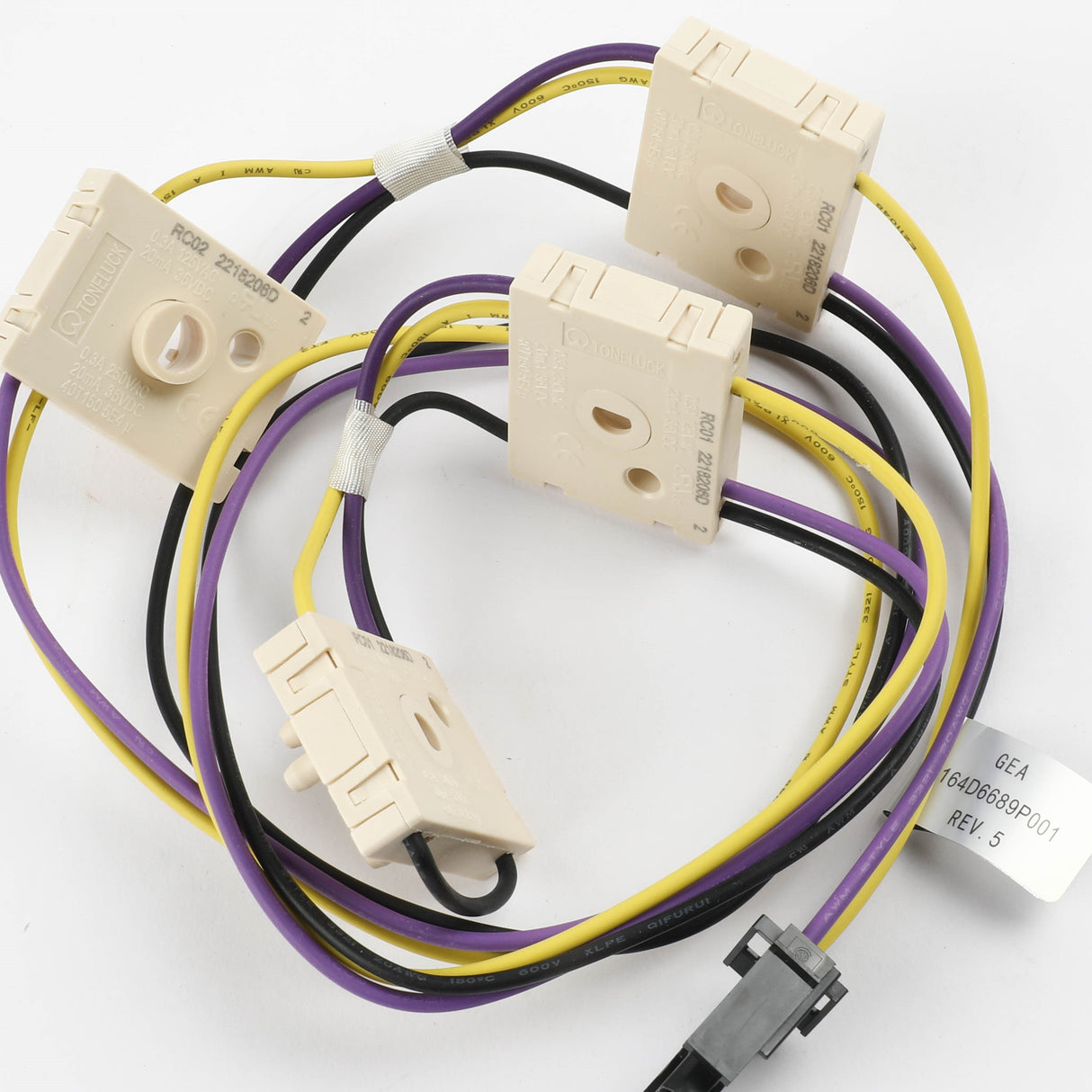 GE WB18T10389 Genuine OEM Range Harness Switch