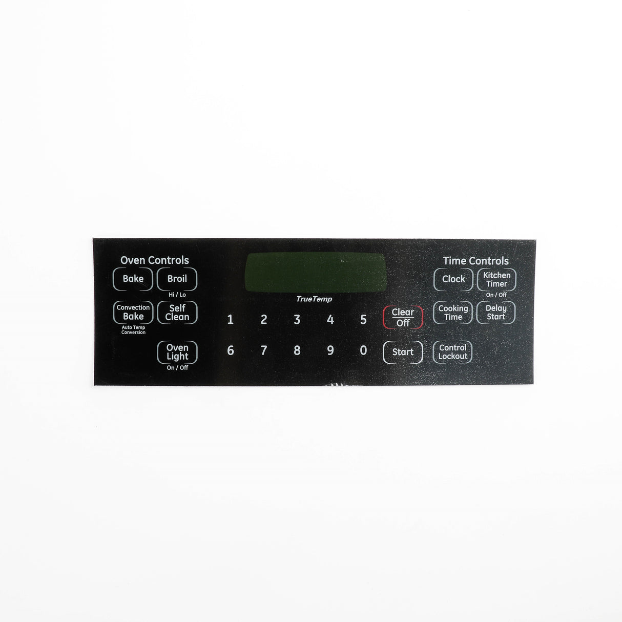GE WB27K10407 Genuine OEM Range Faceplate