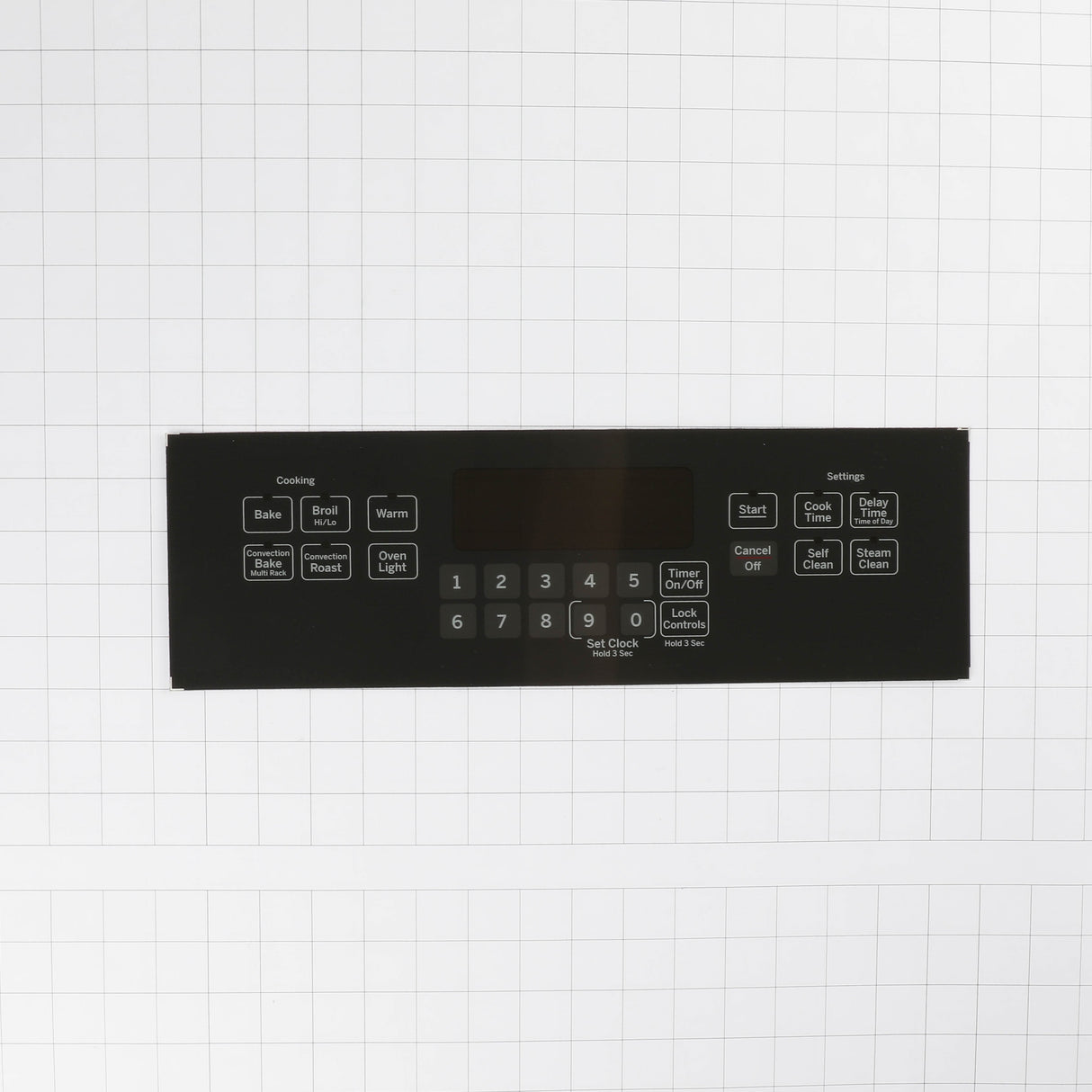 GE WB27X20536 Genuine OEM Overlay T012