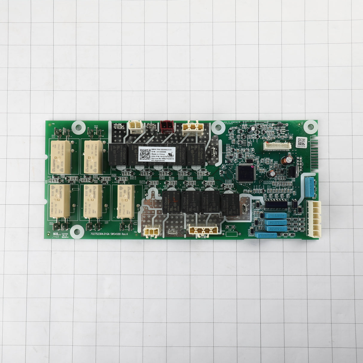 GE WB27X24010 Genuine OEM Board Relay Machine Ctrl