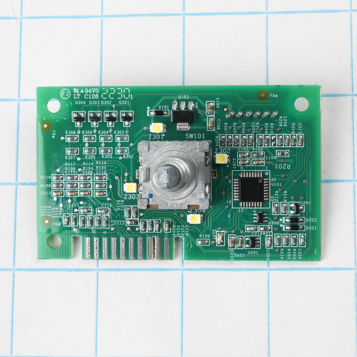 GE WB27X24642 Genuine OEM Board Ui Knob