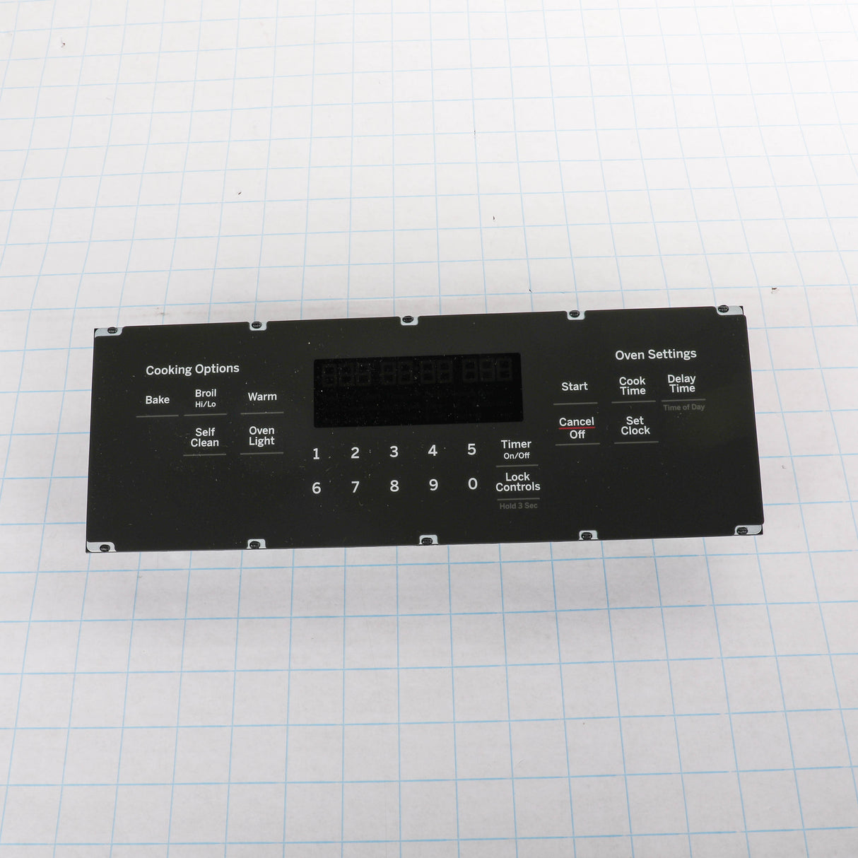 GE WB27X32140 Genuine OEM Oven Control And Overlay Asm