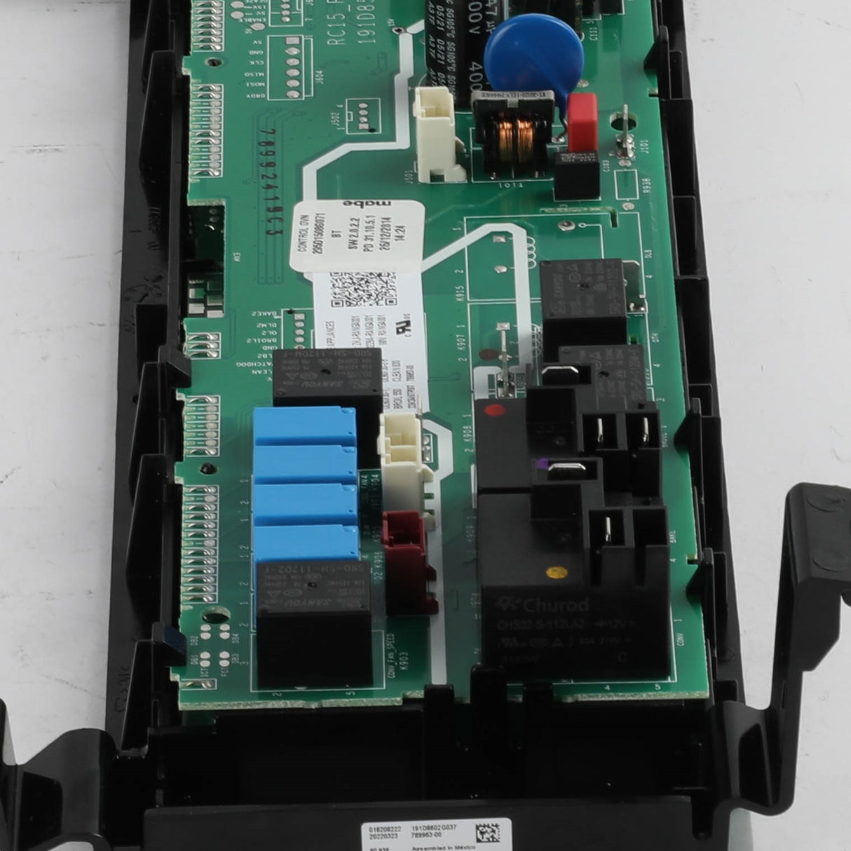 GE WB27X32205 Genuine OEM Dorian Gray Overlay And Control White Le