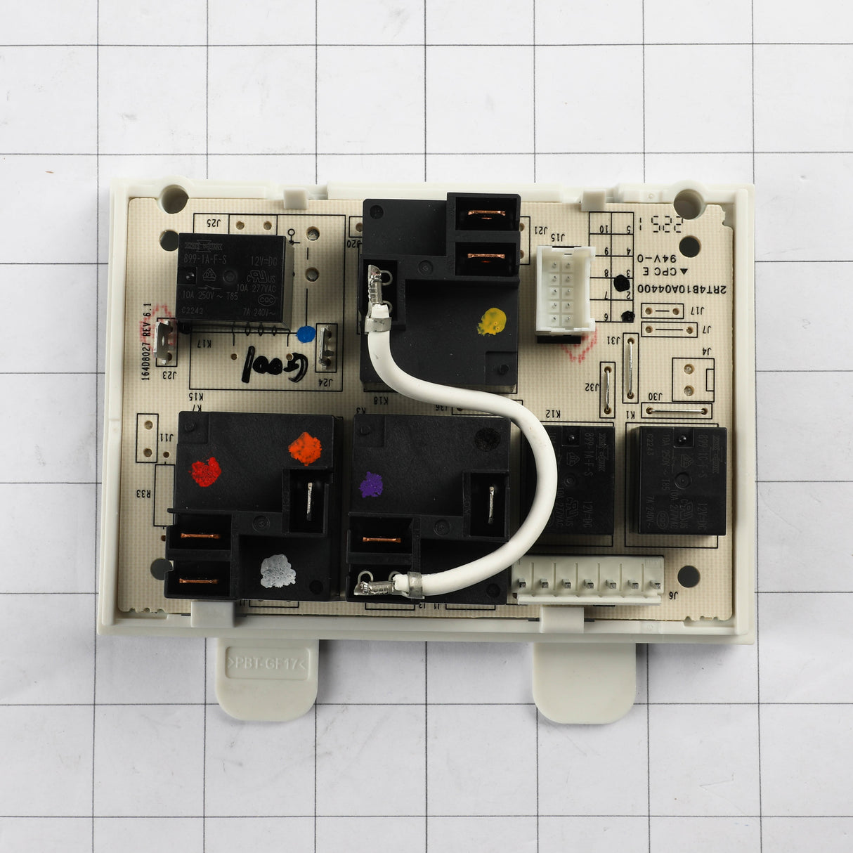 GE WB27X33083 Genuine OEM Relay Board And Frame Asm