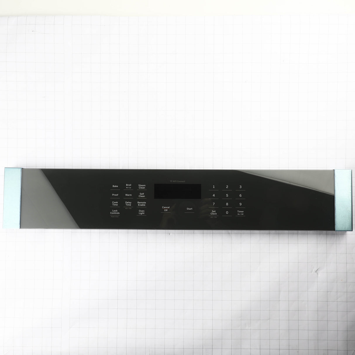 GE WB27X39809 Genuine OEM Stainless Ui Lcd Control Panel.