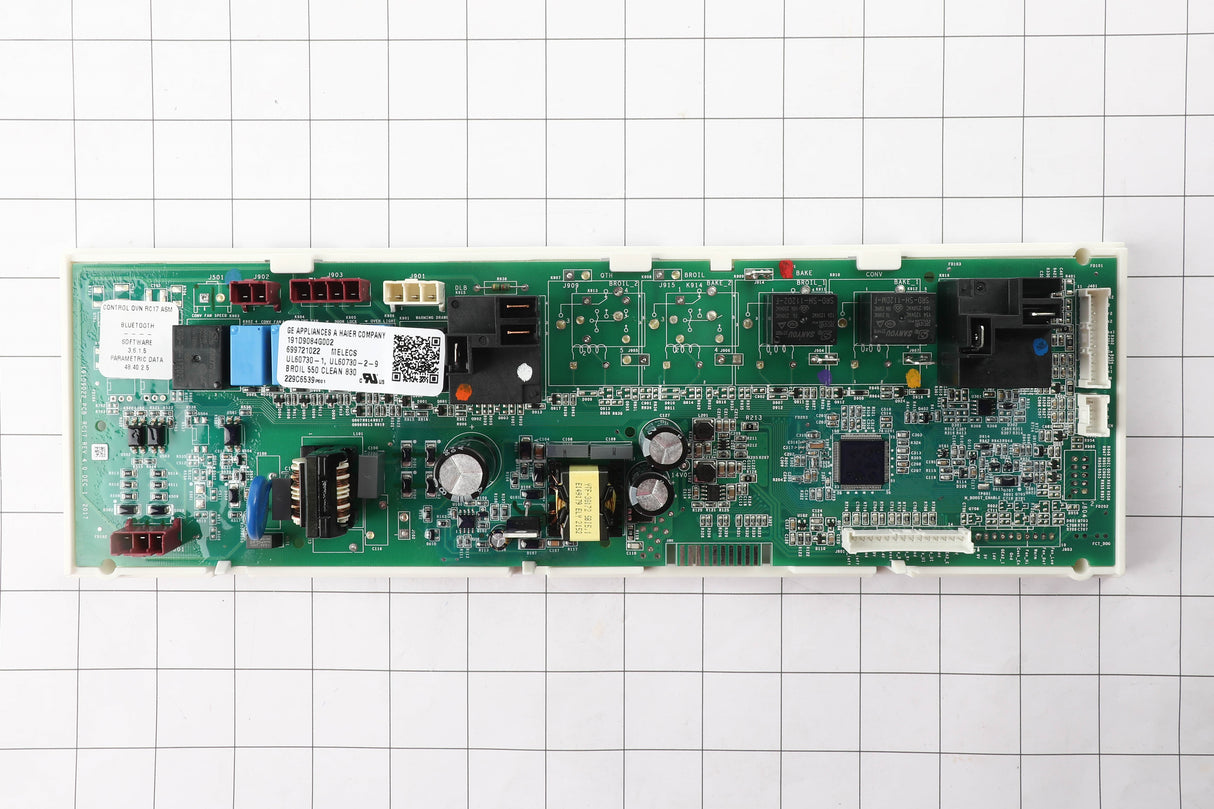GE WB27X40227 Genuine OEM Machine Control And Relay With Frame