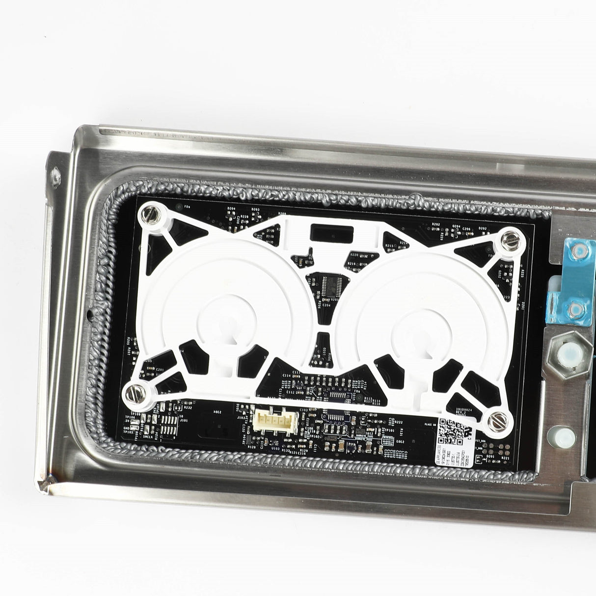 GE WB27X43578 Genuine OEM Stainless Control Panel Overlay W/ Wifi