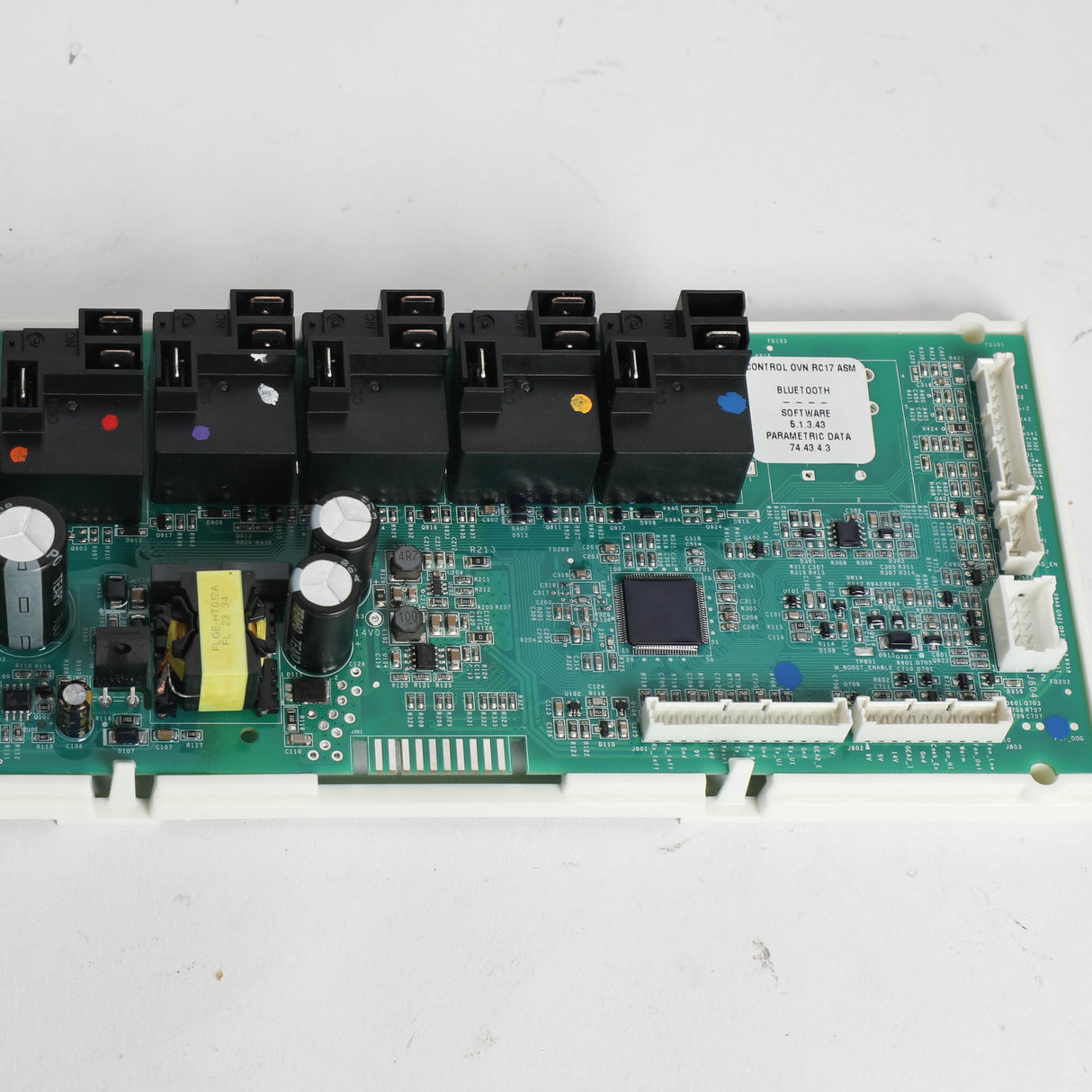 GE WB27X44150 Genuine OEM Machine Control Rc17 And Relay With Frame