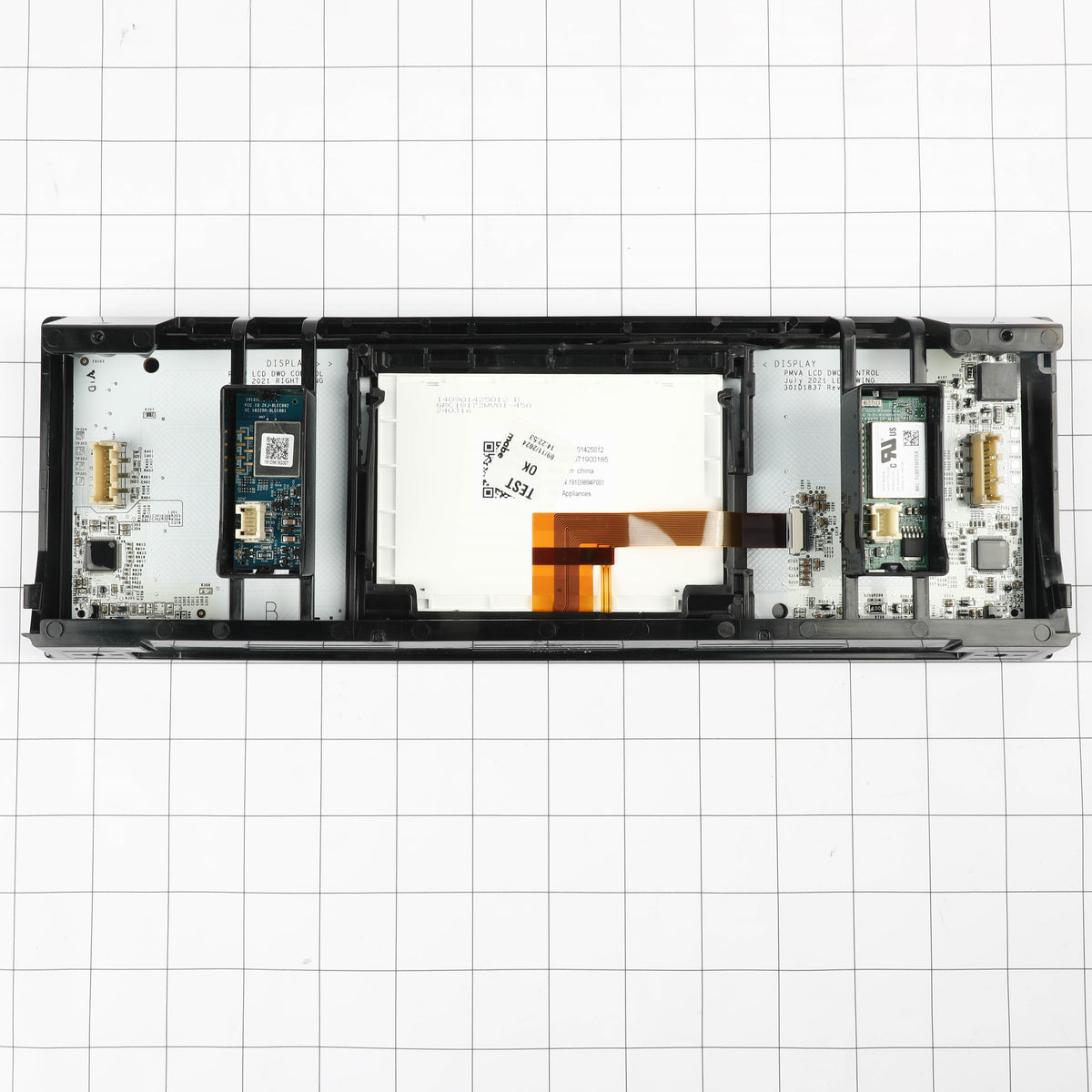 GE WB27X45671 Genuine OEM Glass And Touch Board Asm