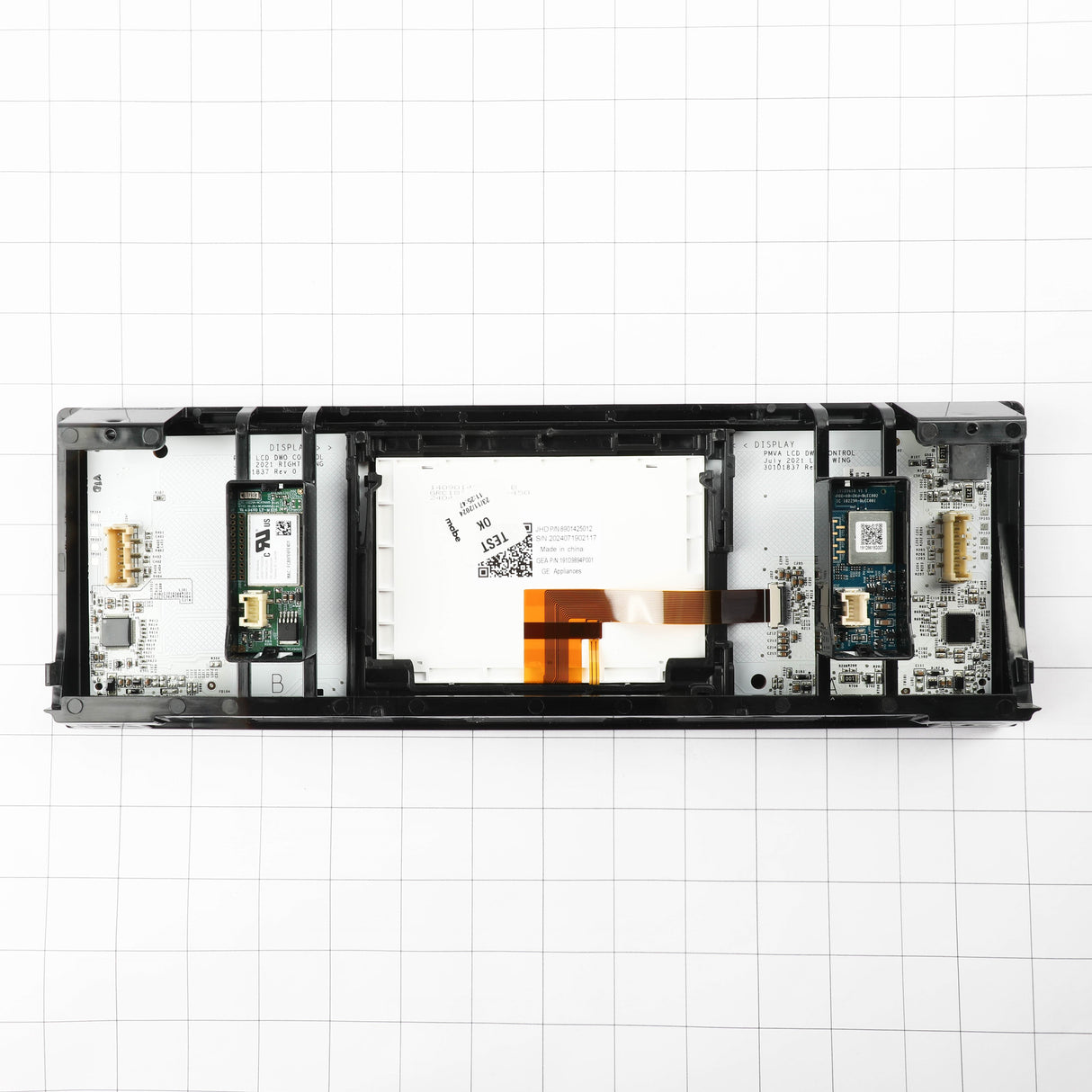 GE WB27X45674 Genuine OEM Glass And Touch Board Asm