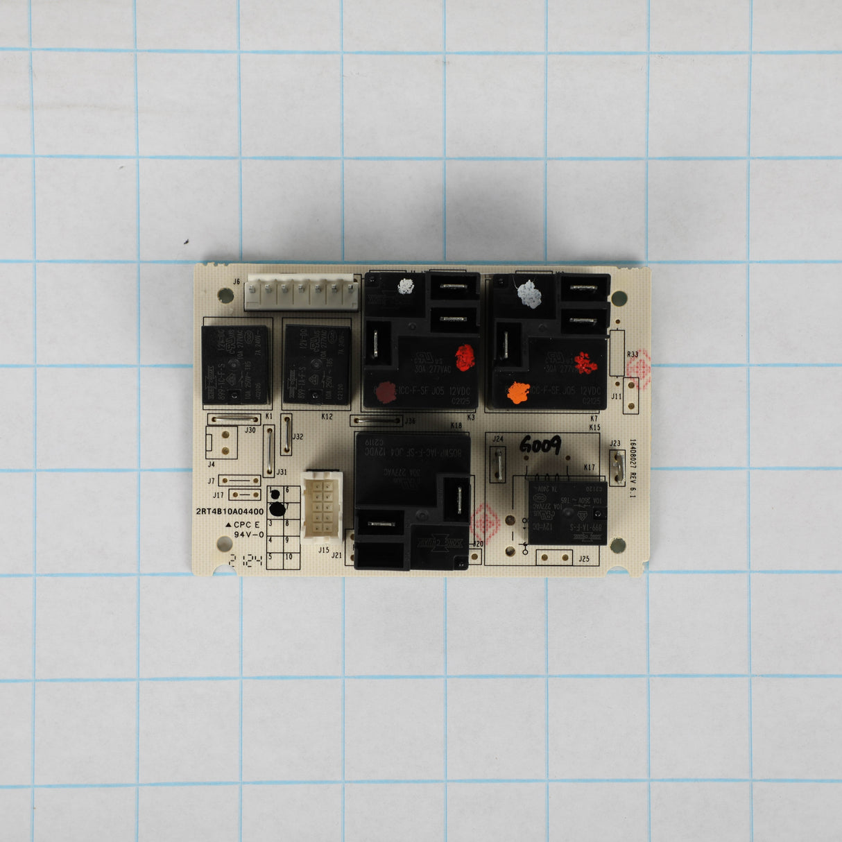 GE WB27T11358 Genuine OEM Board Daughter Relay 6
