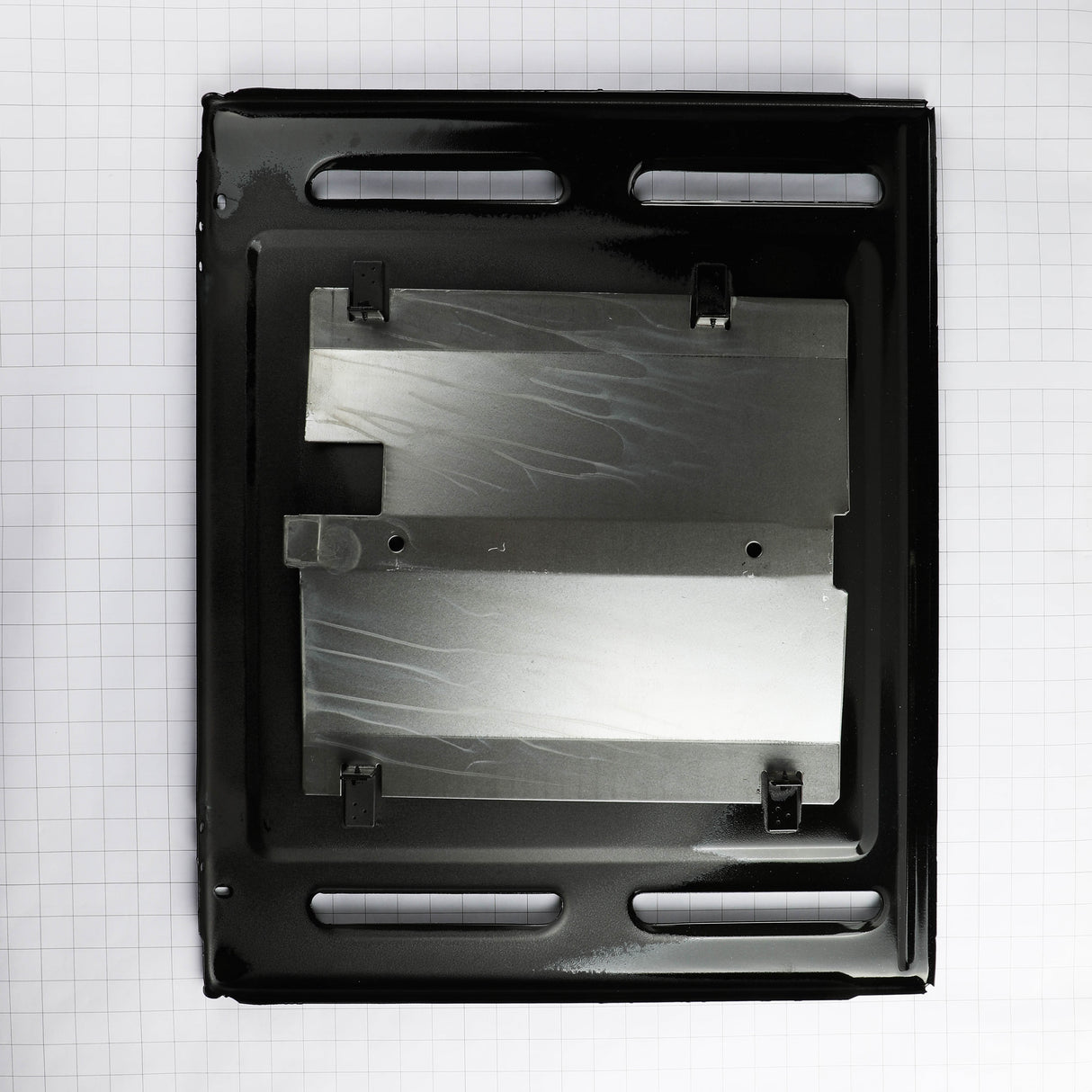 GE WB35X37967 Genuine OEM Bottom Oven And Deflector Asm
