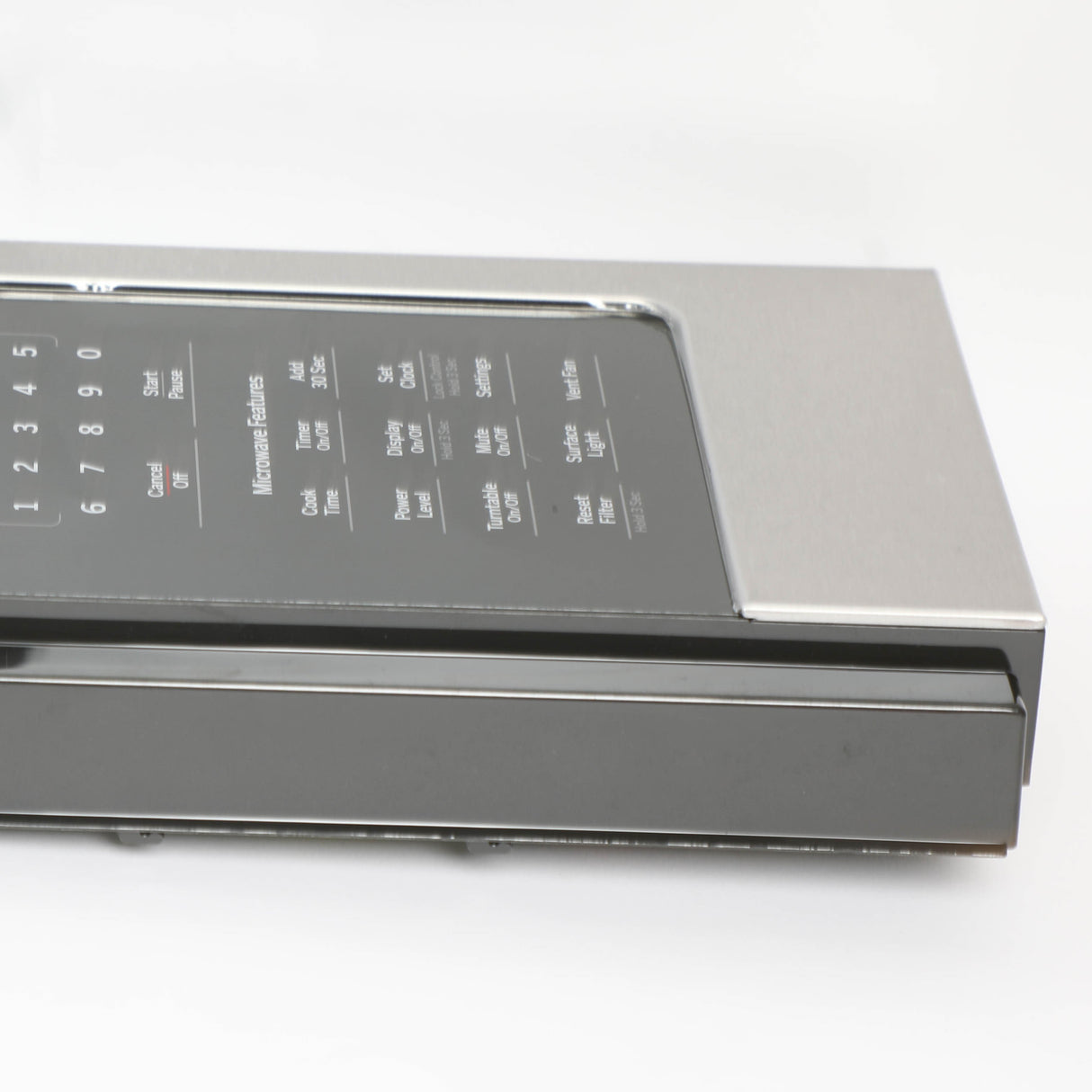 GE WB56X35684 Genuine OEM Stainless Steel Control Panel