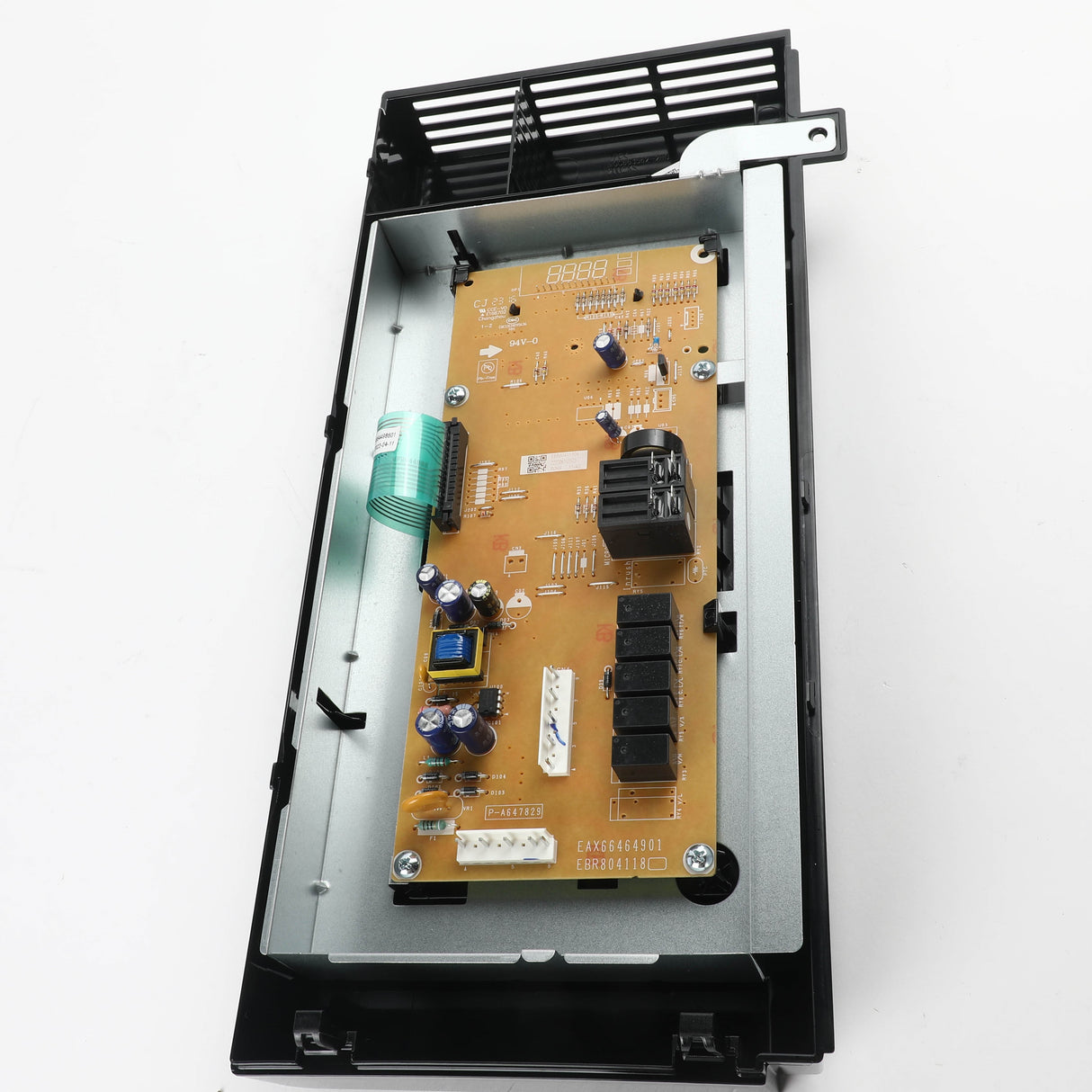 GE WB56X38149 Genuine OEM Black Control Panel
