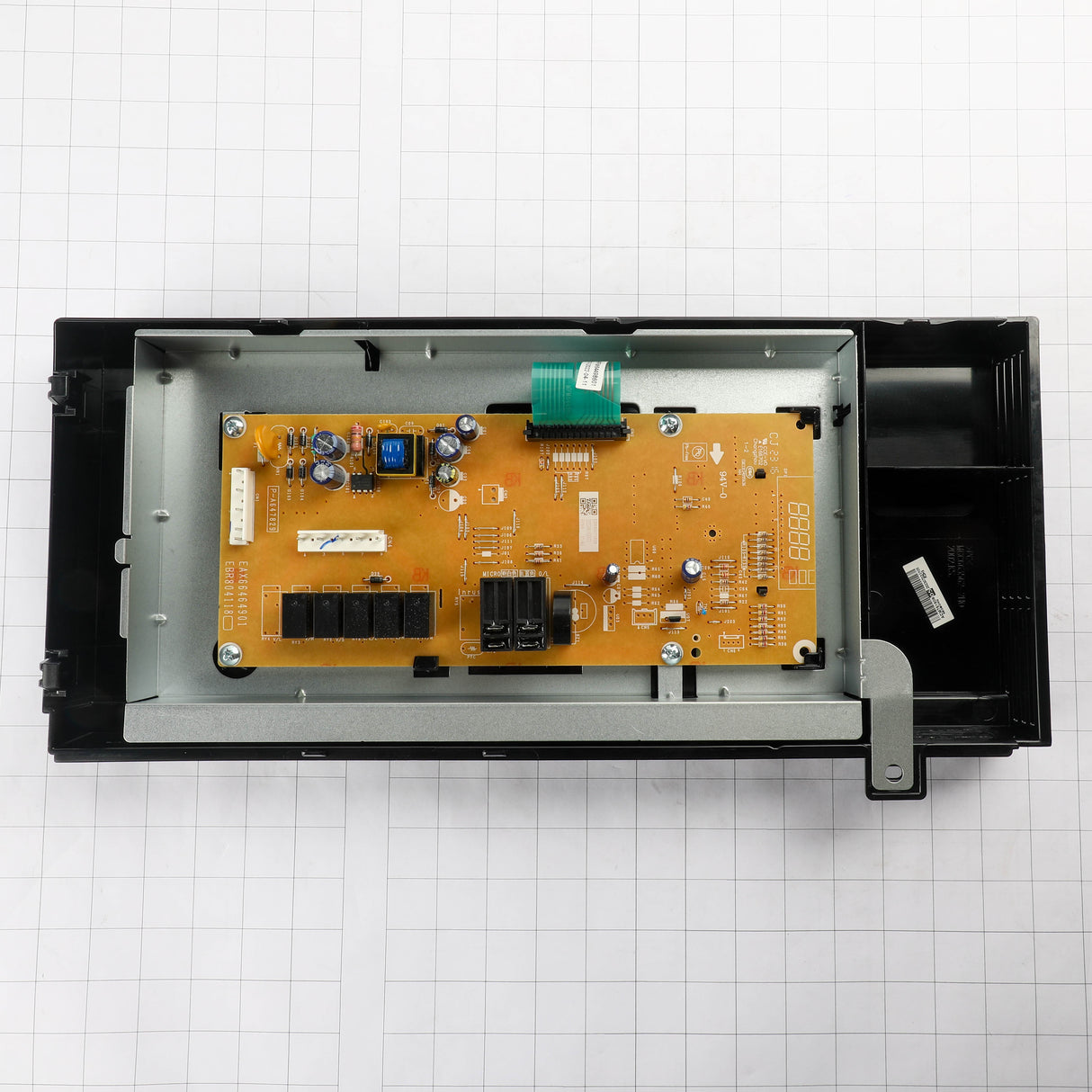 GE WB56X38149 Genuine OEM Black Control Panel