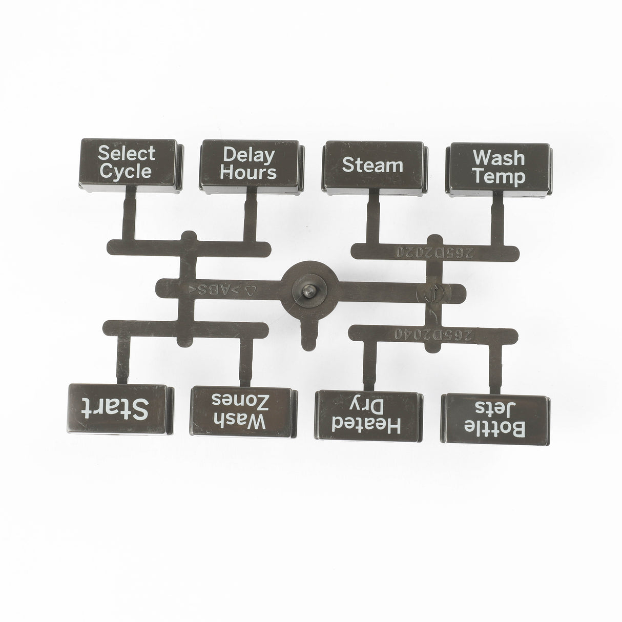 GE WD09X22799 Genuine OEM Button And Graphics Asm