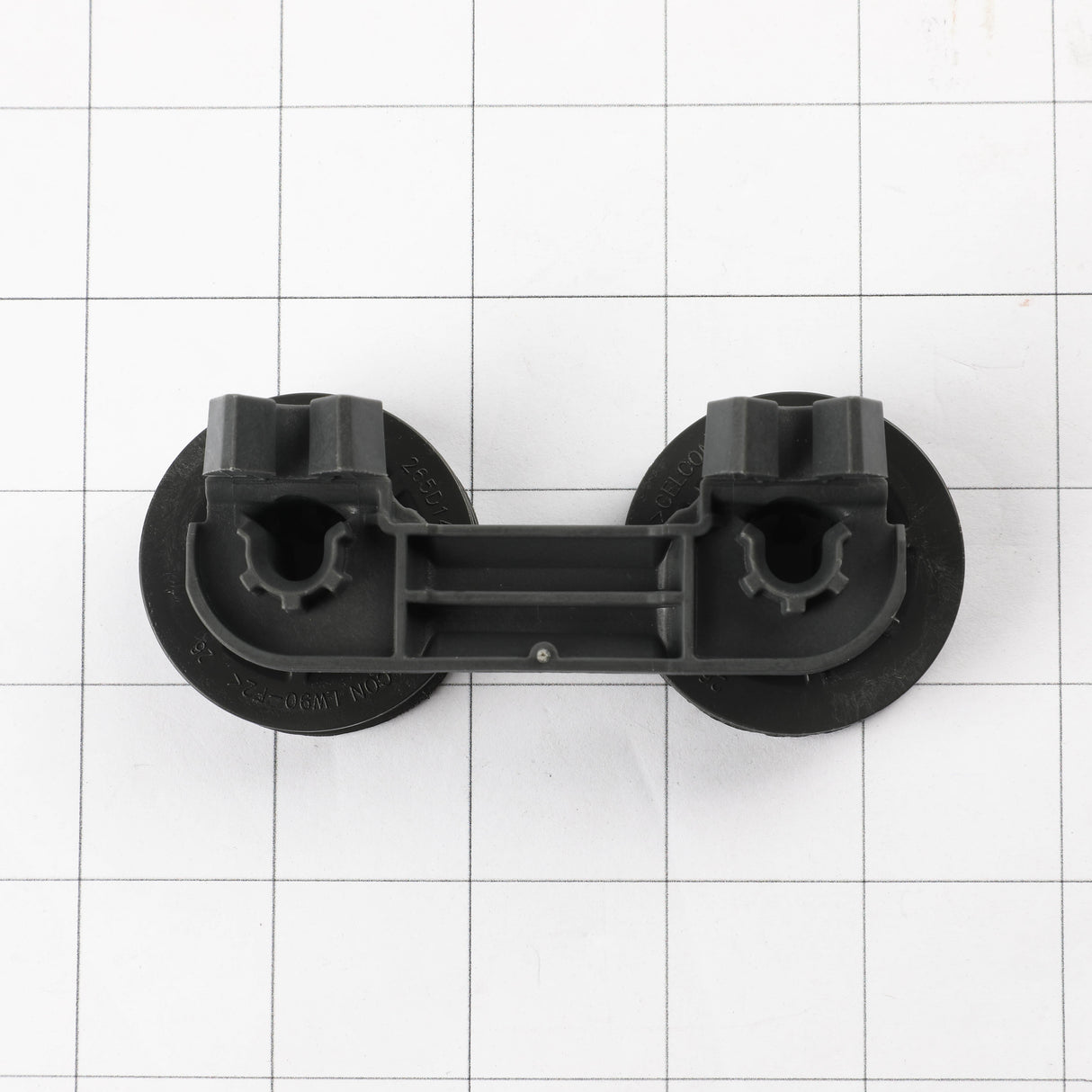 GE WD12X27743 Genuine OEM Upper Rack Roller And Stud Assembly