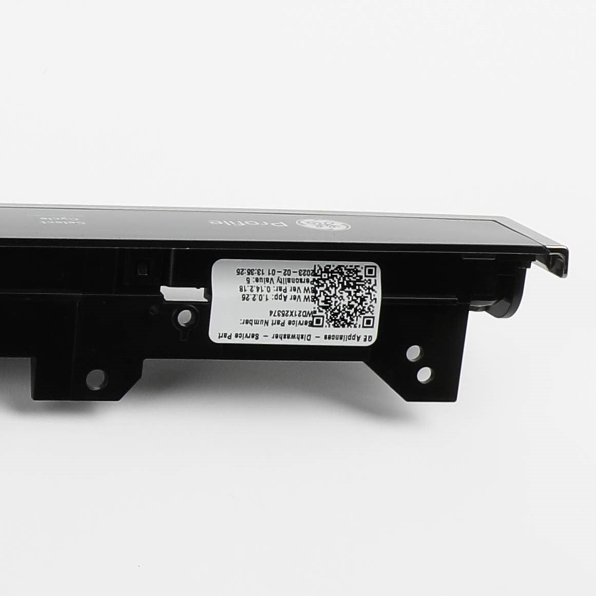GE WD21X25374 Genuine OEM Configured Top Ui Control With Cover