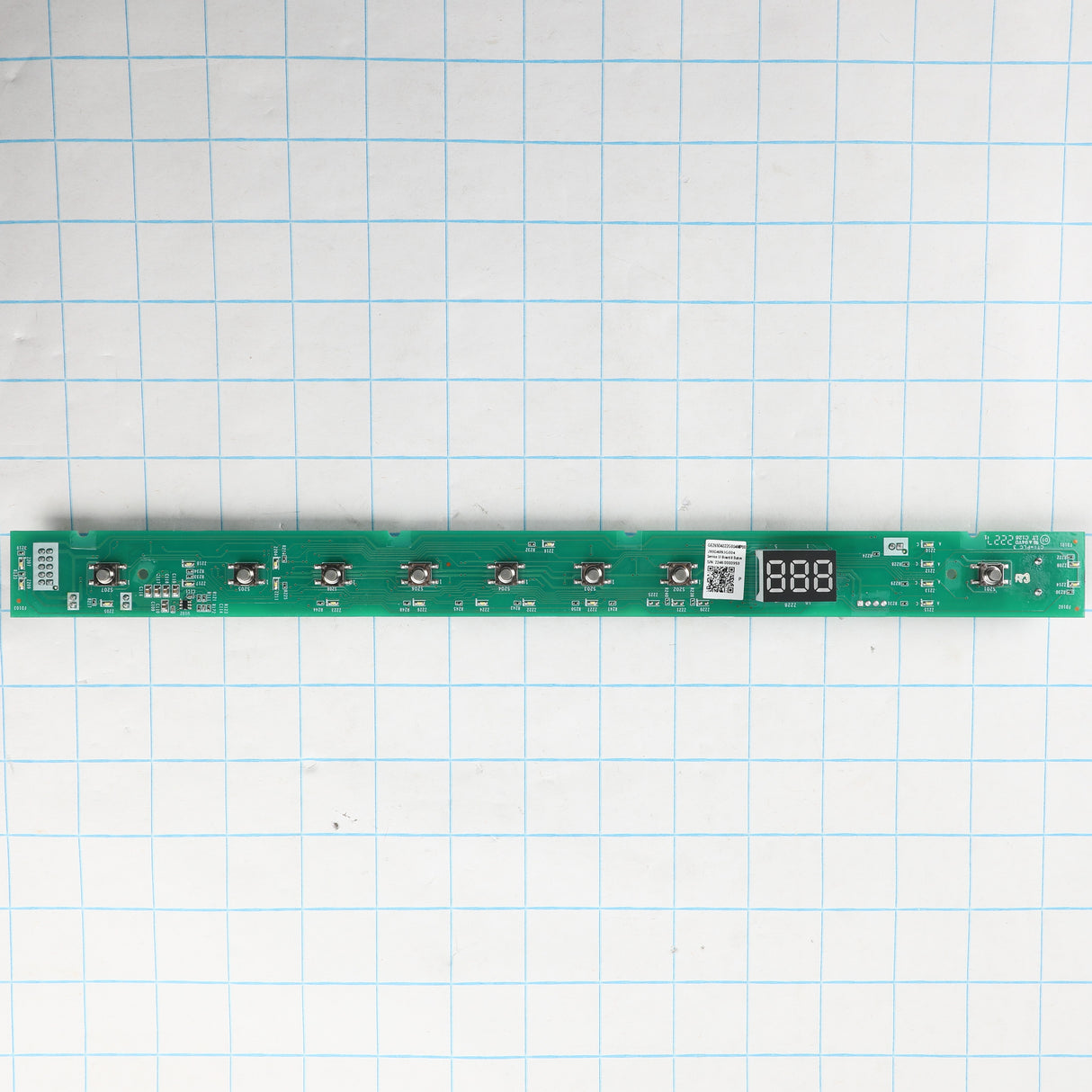 GE WD21X26050 Genuine OEM Configured Service 8 Butons Ui Board