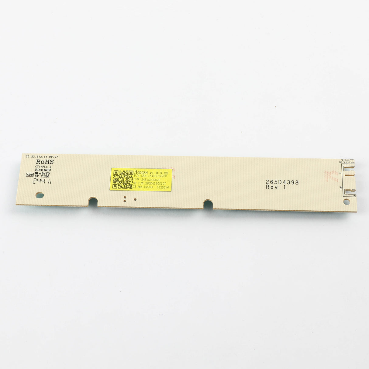 GE WD21X33543 Genuine OEM Configured Ui Control Board