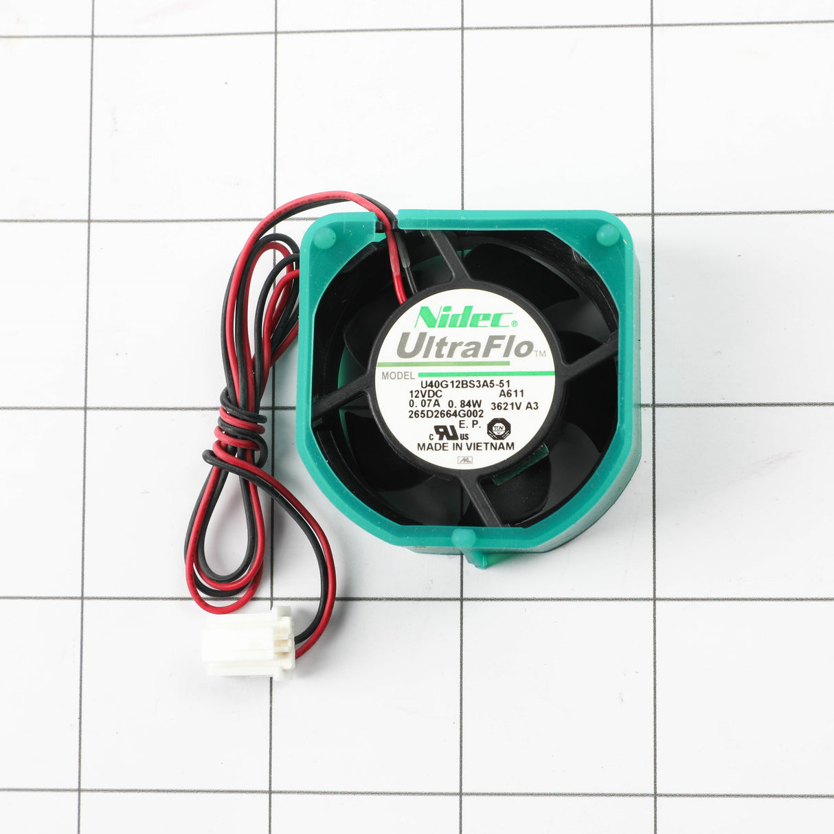 GE WD24X20331 Genuine OEM Vent Fan Asm