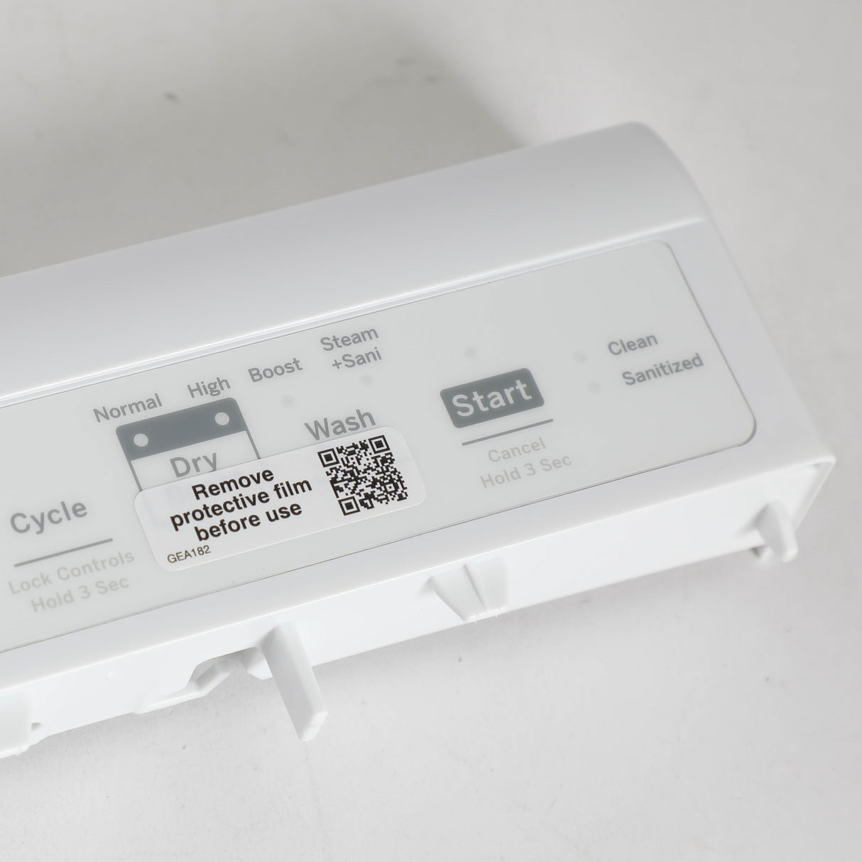 GE WD34X28019 Genuine OEM White Control Panel Assembly