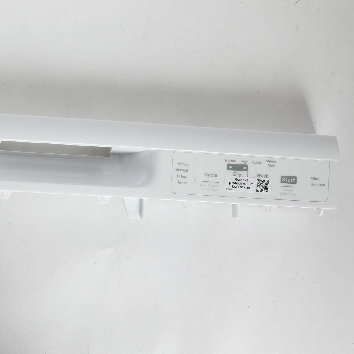 GE WD34X28019 Genuine OEM White Control Panel Assembly
