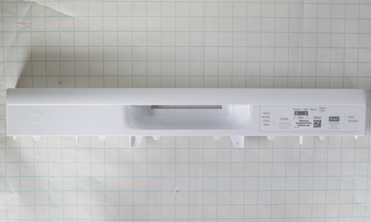 GE WD34X28019 Genuine OEM White Control Panel Assembly