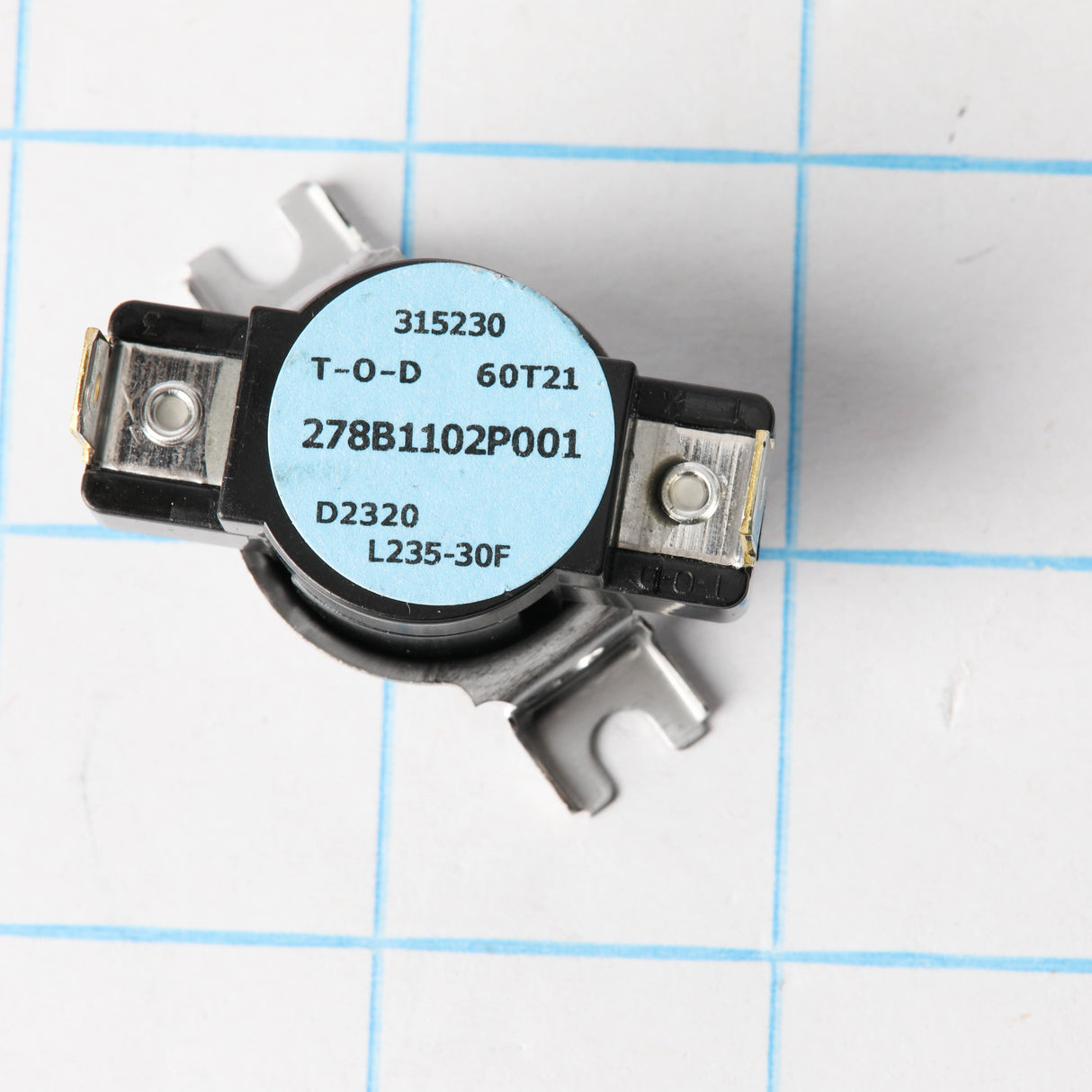 GE WE4M528 Genuine OEM Safety Left T'Stat 24 E