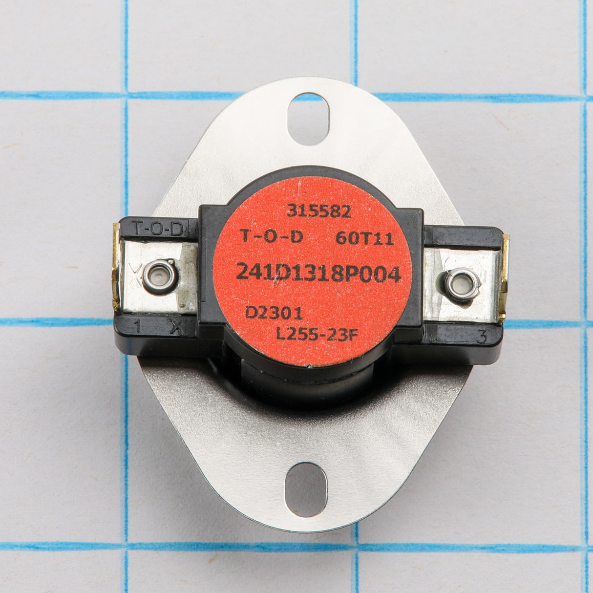 GE WE04X29792 Genuine OEM Inlet Backup Thermostat