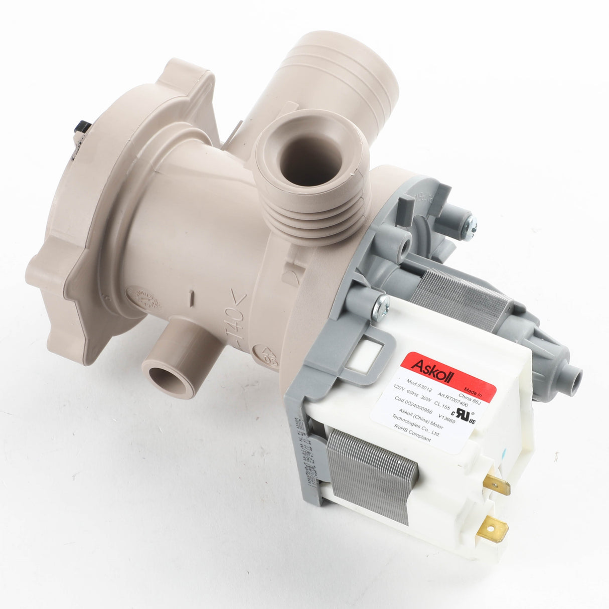 GE WH23X26327 Genuine OEM Washing Machine Drain Pump