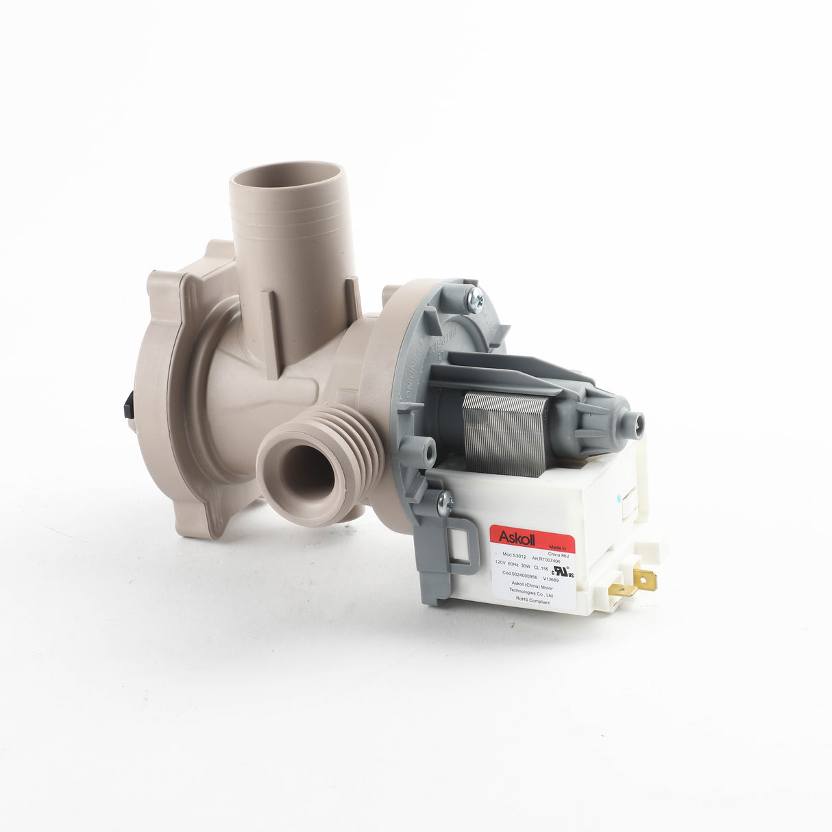 GE WH23X26327 Genuine OEM Washing Machine Drain Pump