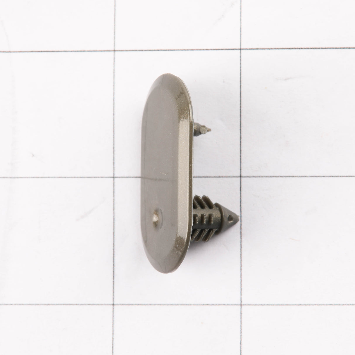 GE WR02X25409 Genuine OEM Plug Button - Stainless Steel