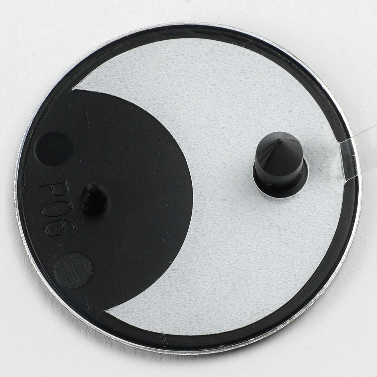 GE WR02X38878 Genuine OEM Ge Badge Black