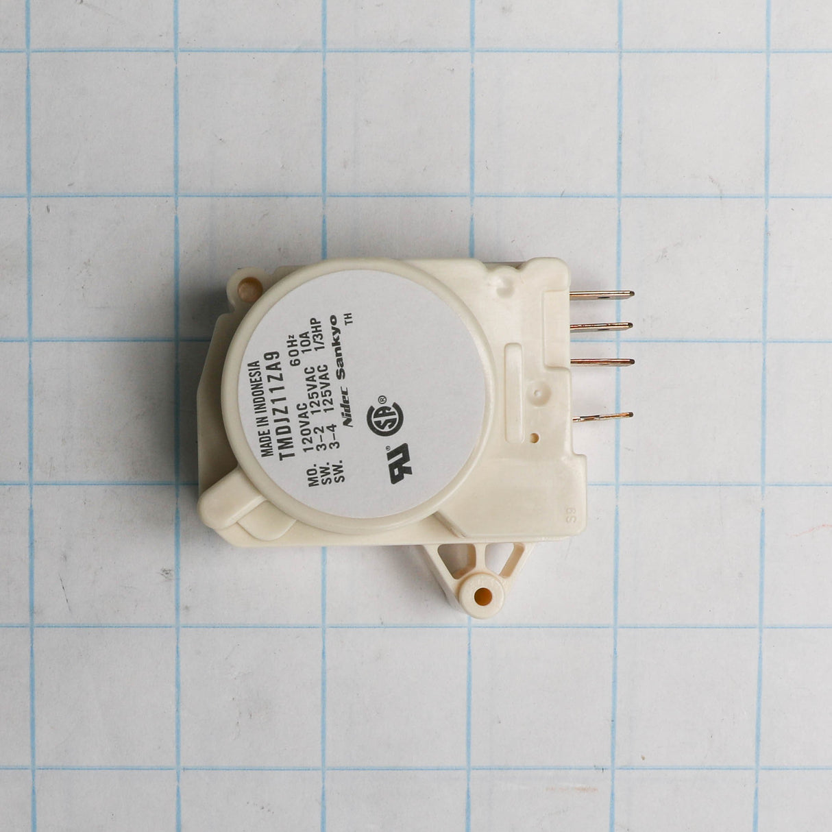 GE WR09X29230 Genuine OEM Refrigerator Defrost Timer.