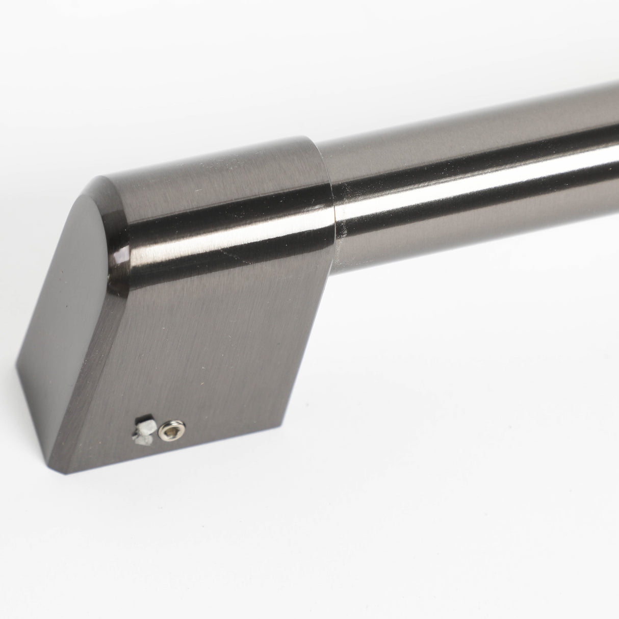 GE WR12X32170 Genuine OEM Brushed Black Refrigerator Handle