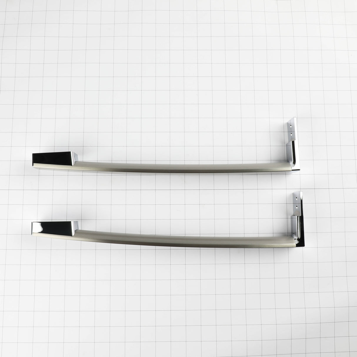 GE WR12X39565 Genuine OEM Silver Handle Pack Assembly