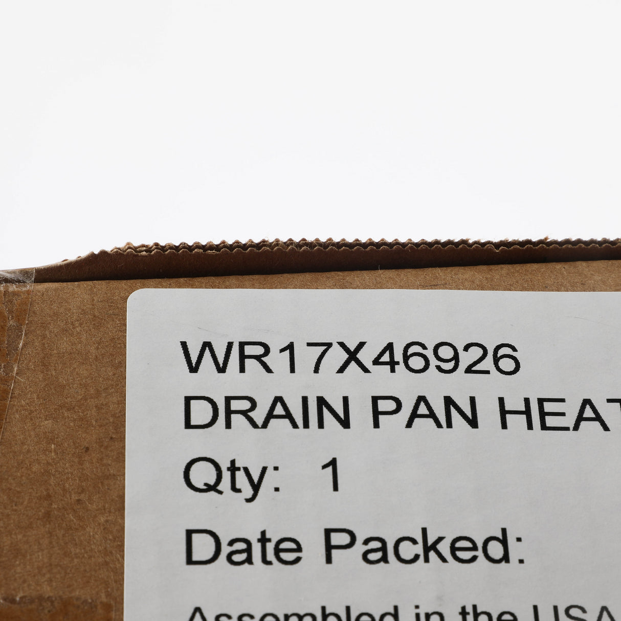 GE WR17X46926 Genuine OEM Drain Pan Heater Kit