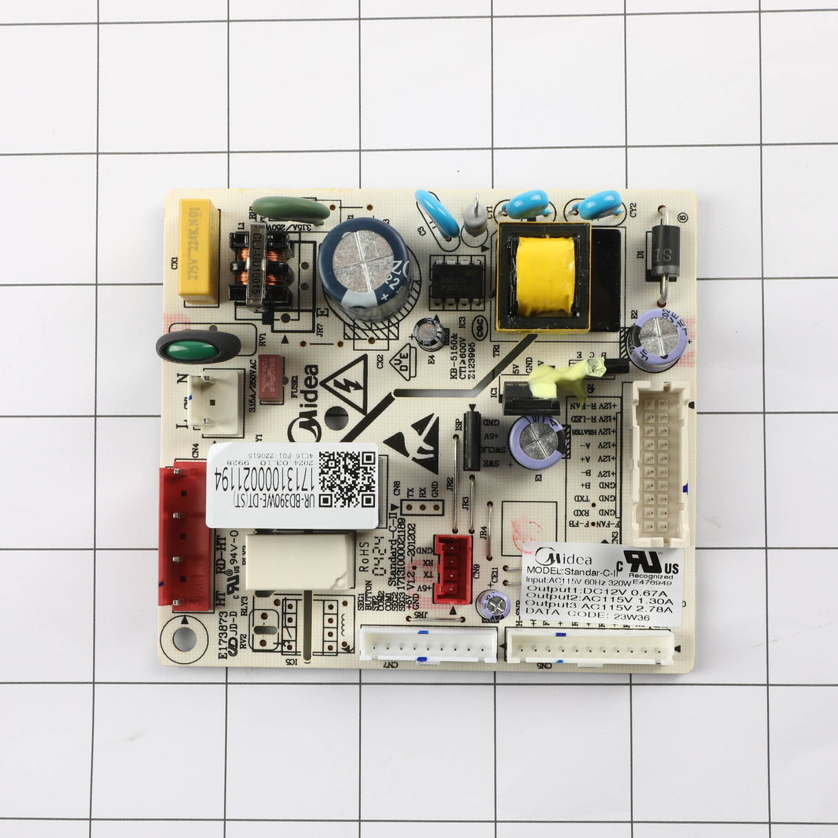 GE WR55X43387 Genuine OEM Main Control Board