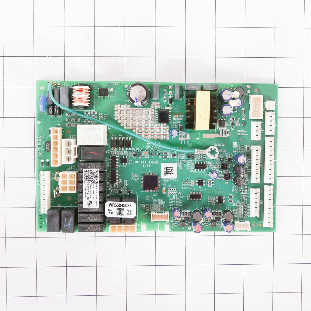 GE WR55X45028 Genuine OEM Board T Main Bf Ss