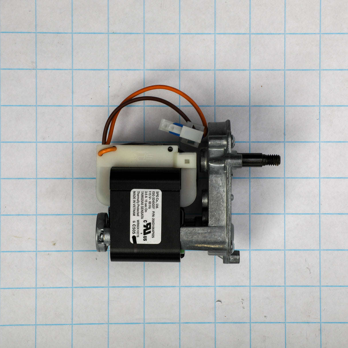 GE WR60X10276 Genuine OEM Auger Motor Disp