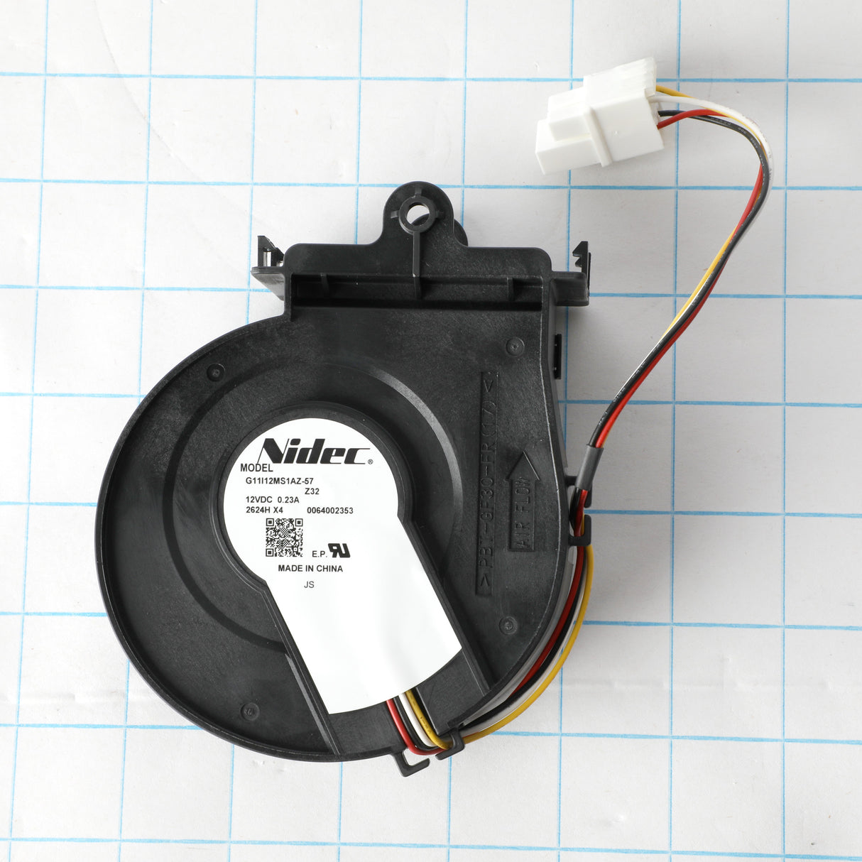 GE WR60X31997 Genuine OEM Ice Box Fan