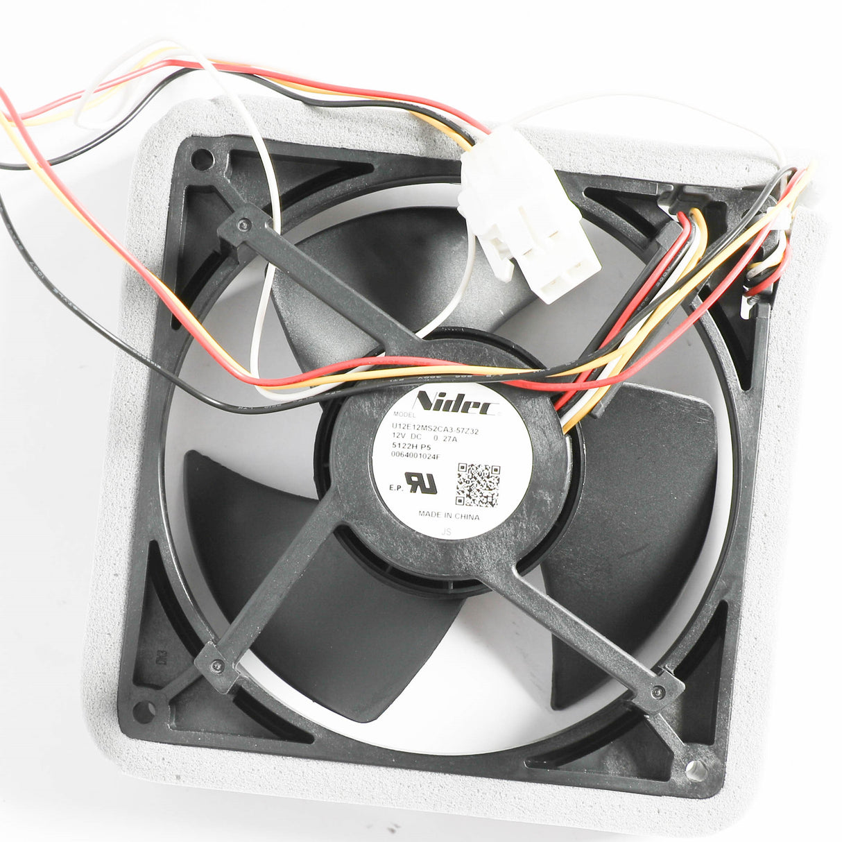 GE WR60X42165 Genuine OEM Dc Fan & Gasket Assembly